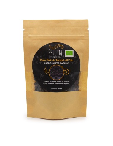 Poivre noir de Kampot IGP | Epicime