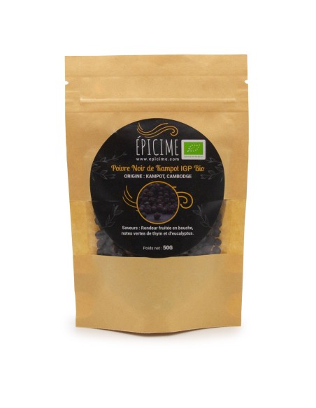 Poivre noir de Kampot IGP | Epicime