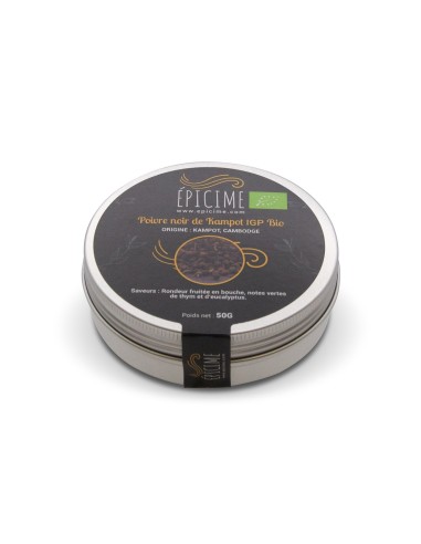 Poivre noir de Kampot IGP | Epicime