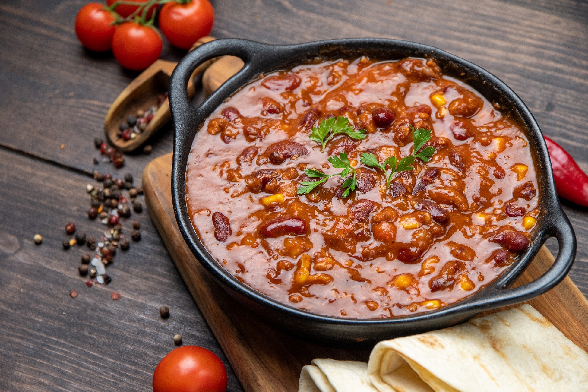 chili con carne mexicain