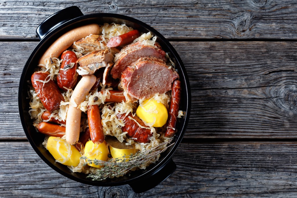 Recette Choucroute royale aux baies de genièvre | Epicime