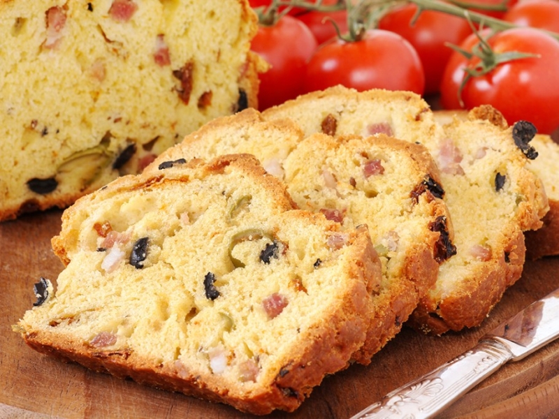 Cake aux baies de genièvre