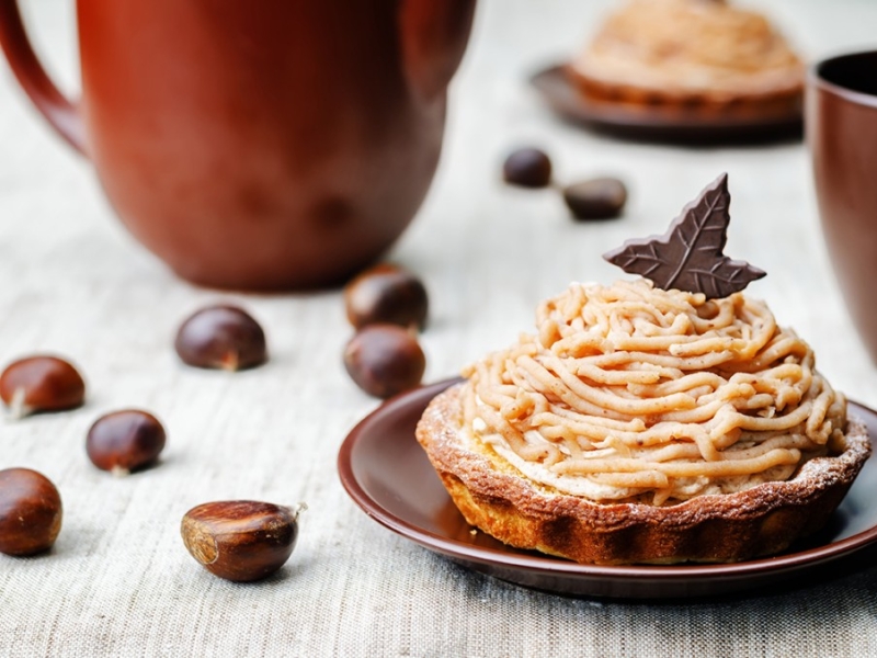 Tarte à la crème de marrons