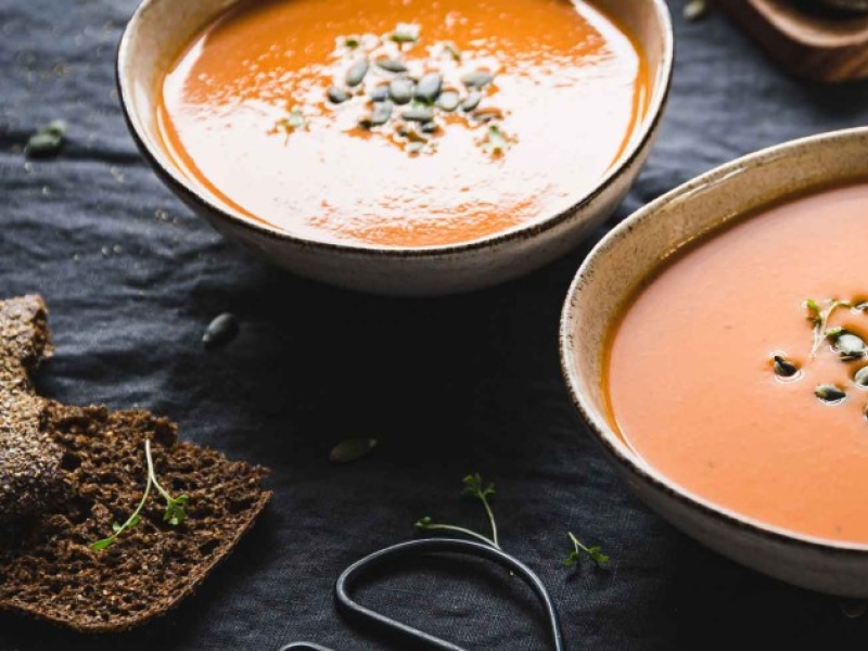 Gaspacho aux graines de fenouil