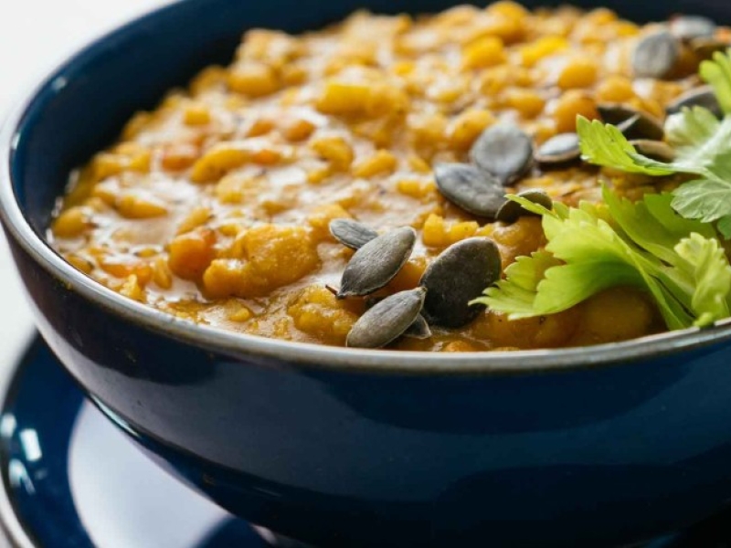 Soupe de graines de fenouil à la coriandre