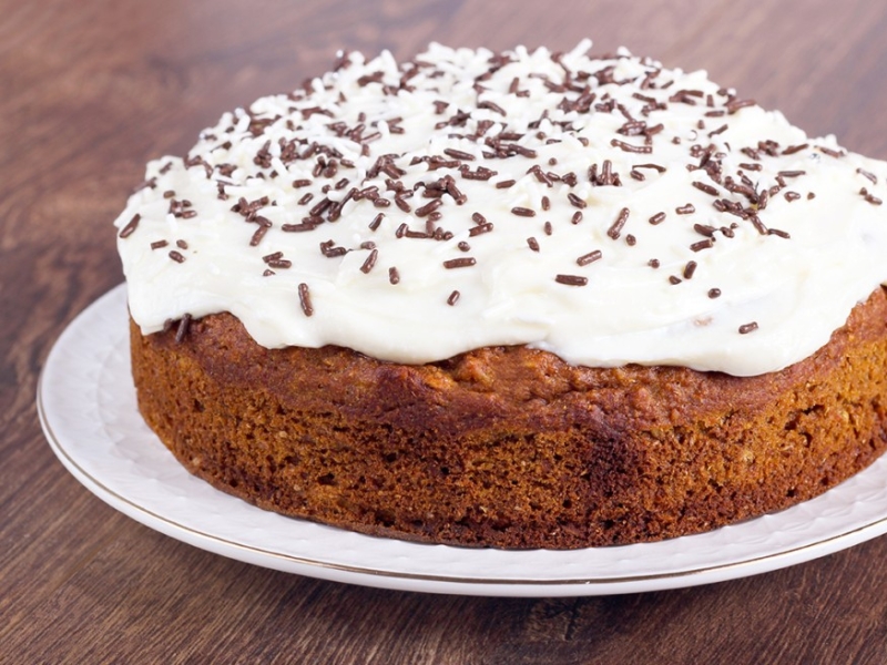 Gâteau à la crème et aux graines de carvi