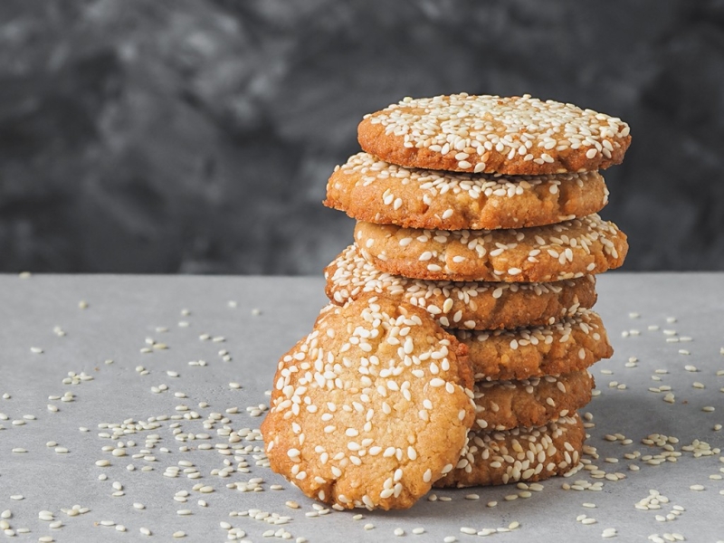 Les cookies aux graines de sésame