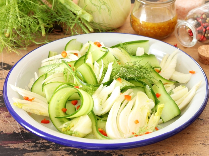 Salade de fenouil à la harissa