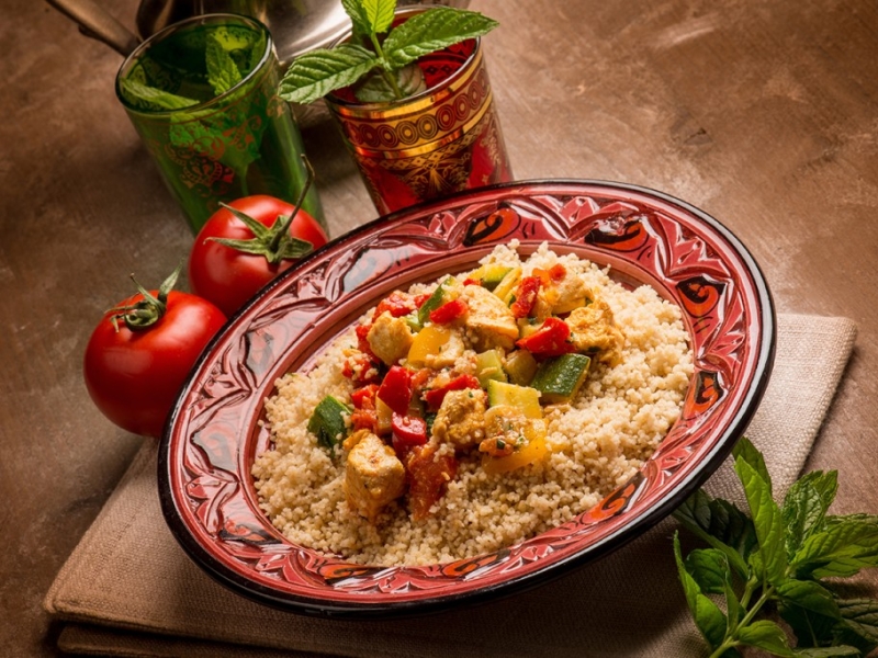 Couscous potiron et poulet