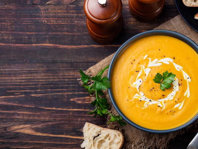 Soupe de légumes hivernaux