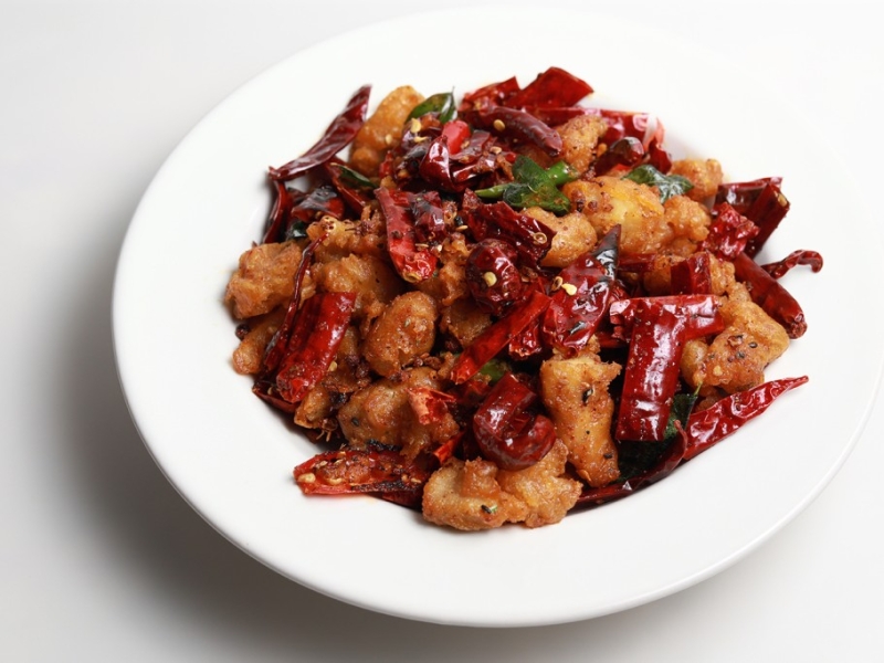 Poulet au poivre du Sichuan