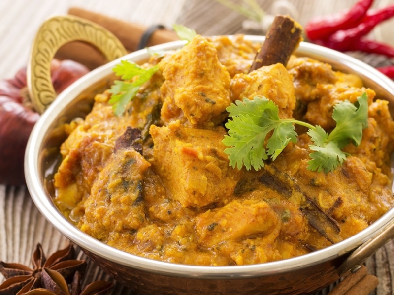 Le poulet korma