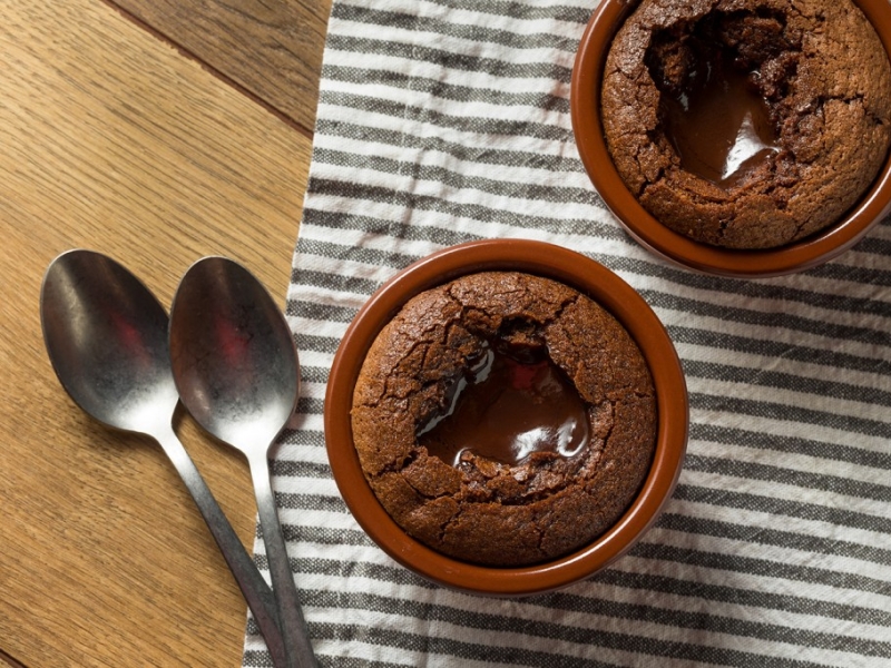 Fondant au chocolat au poivre cubèbe