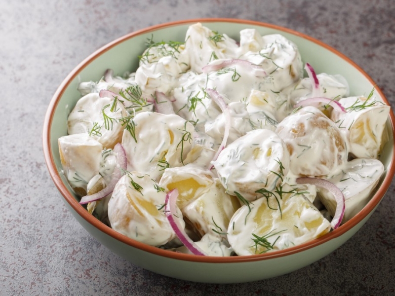 Salade de pommes de terre et carvi