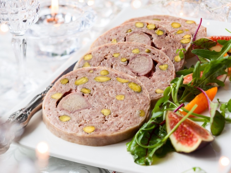 Terrine de canard aux baies de Sansho et Timur