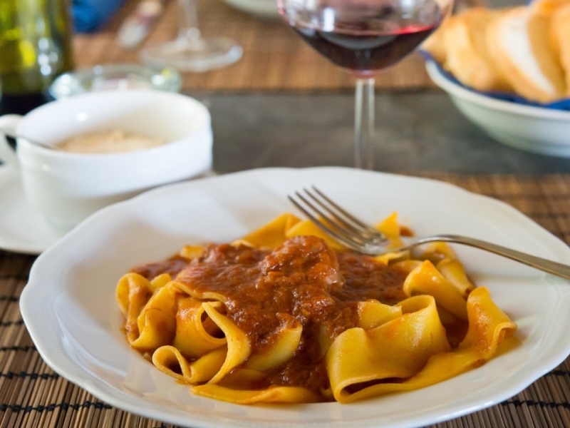 Tagliatelle à la toscana