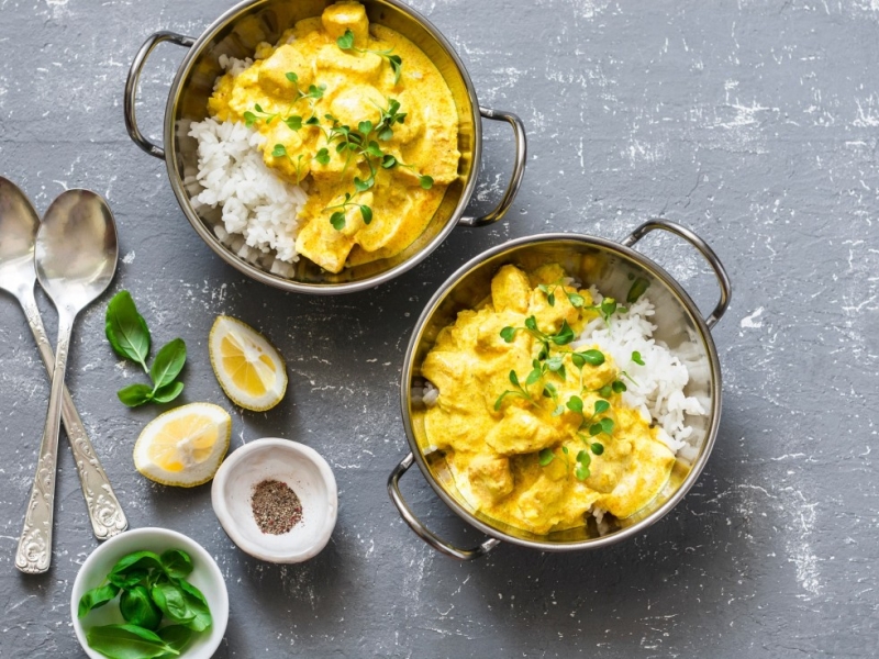 Curry de poisson au garam massala