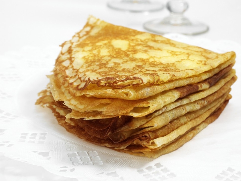 Crêpes à la vanille gourmet